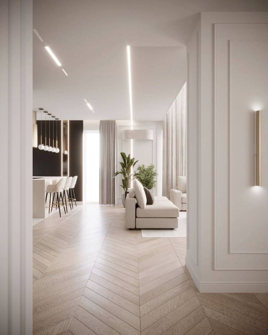 Eleganckie wnętrze nieruchomości